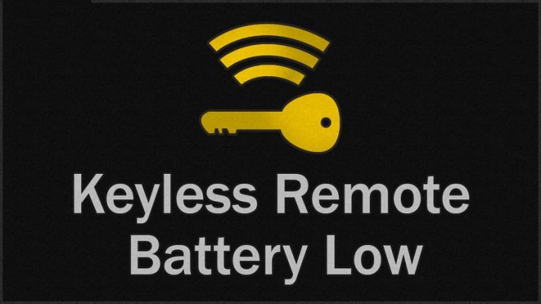 Batterie à distance sans clé faible : que faire et comment remplacer la batterie缩略图
