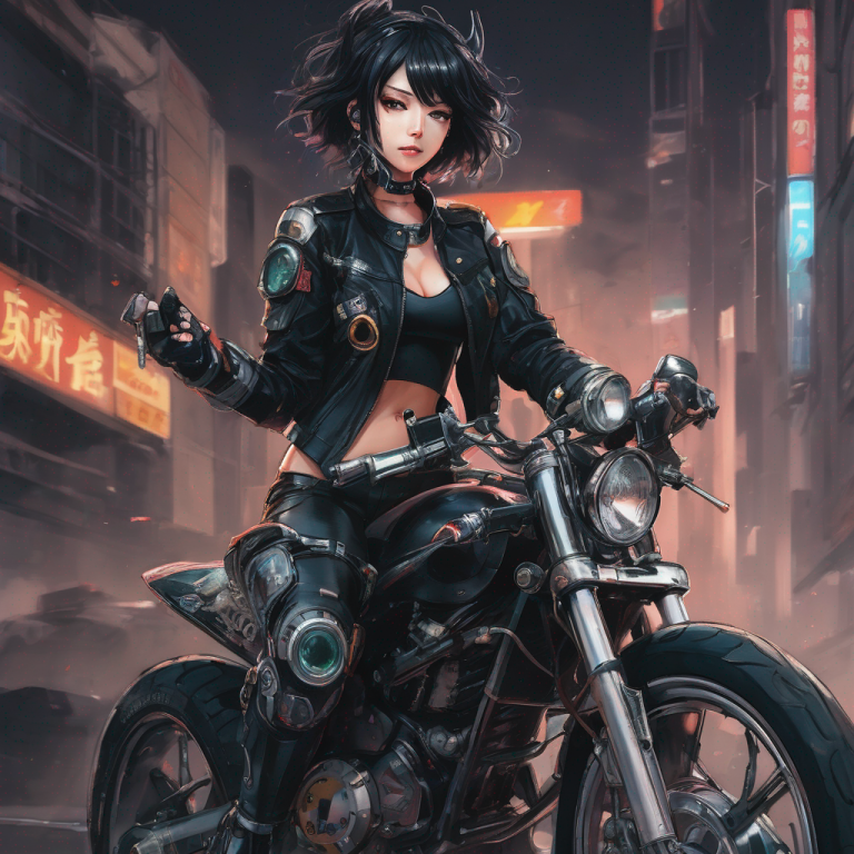 Anime Motorcycles: The Coolest Rides from Animated Worlds缩略图