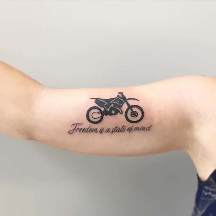 meaningful motorcycle tattoos