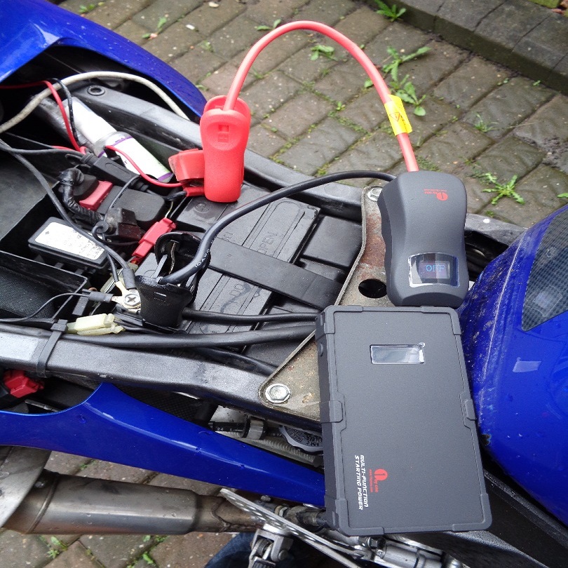 how to jump start a motorcycle