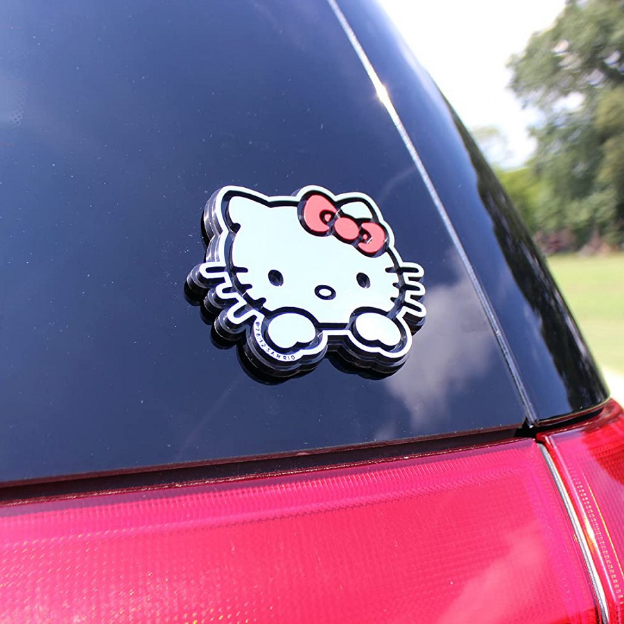 Hello Kitty Car Stickers: Adorn Your Vehicle with Charm