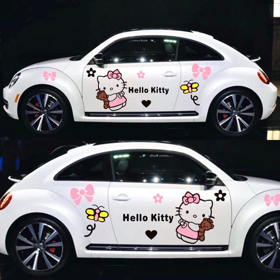 Hello Kitty Car Stickers