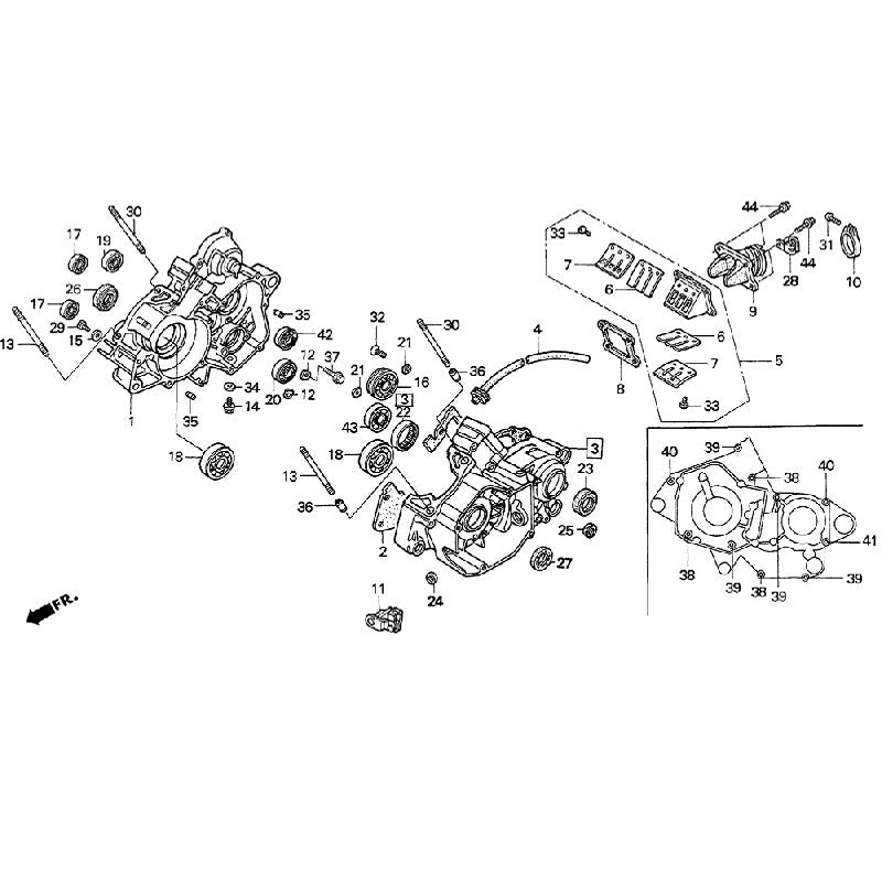 honda engine parts