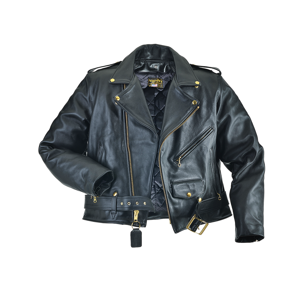 leather motorcycle jacket