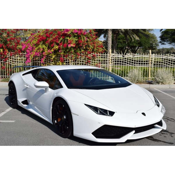 white car