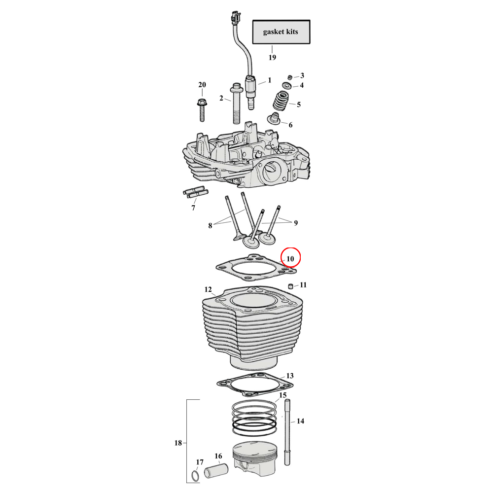harley davidson engine parts