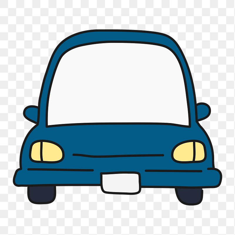 cartoon car