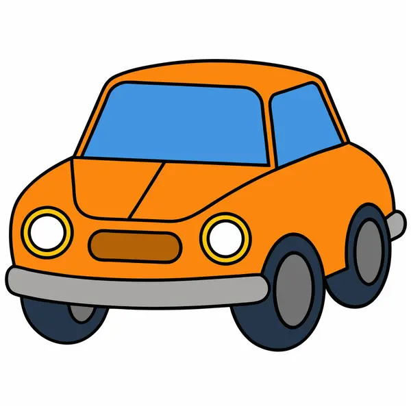 cartoon car