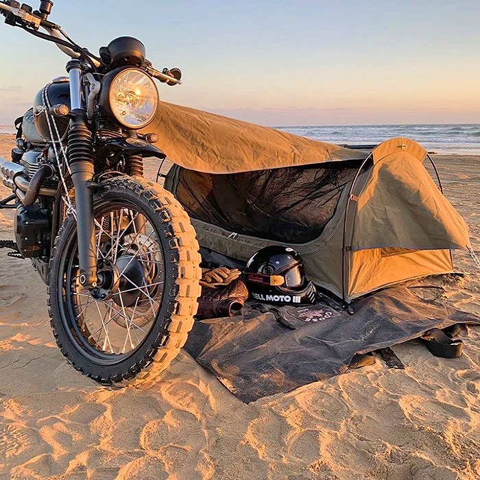motorcycle camping