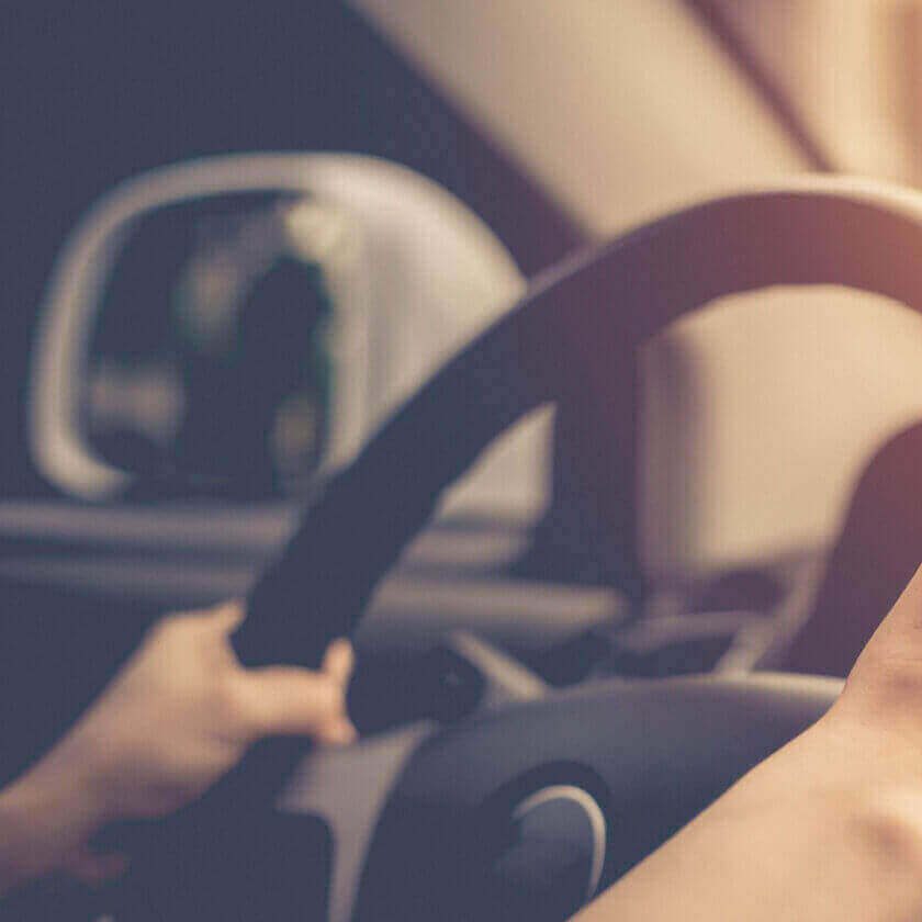 car driving