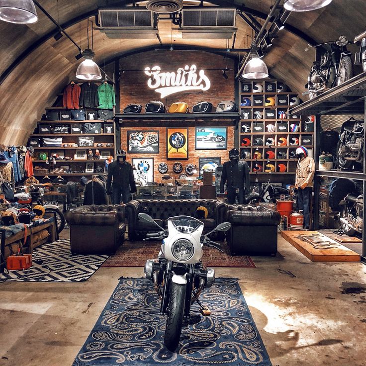 motorcycle garage