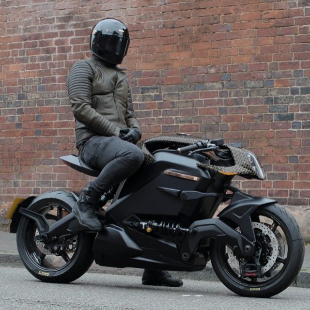 futuristic motorcycle