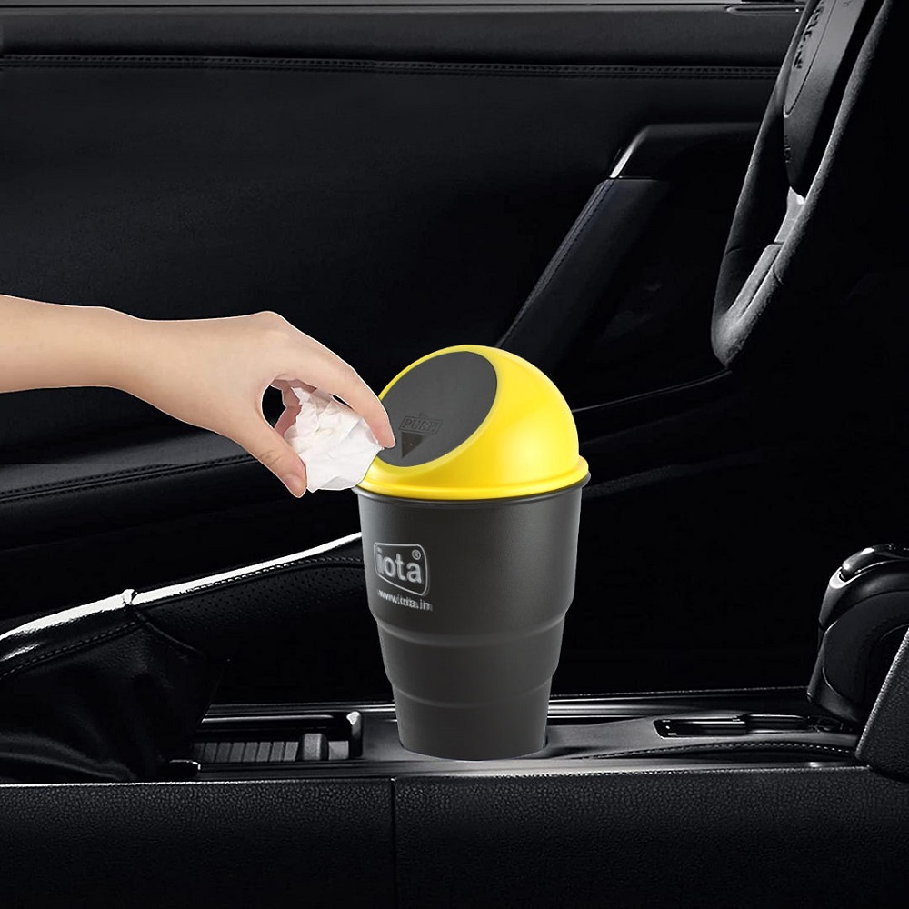 car trash can