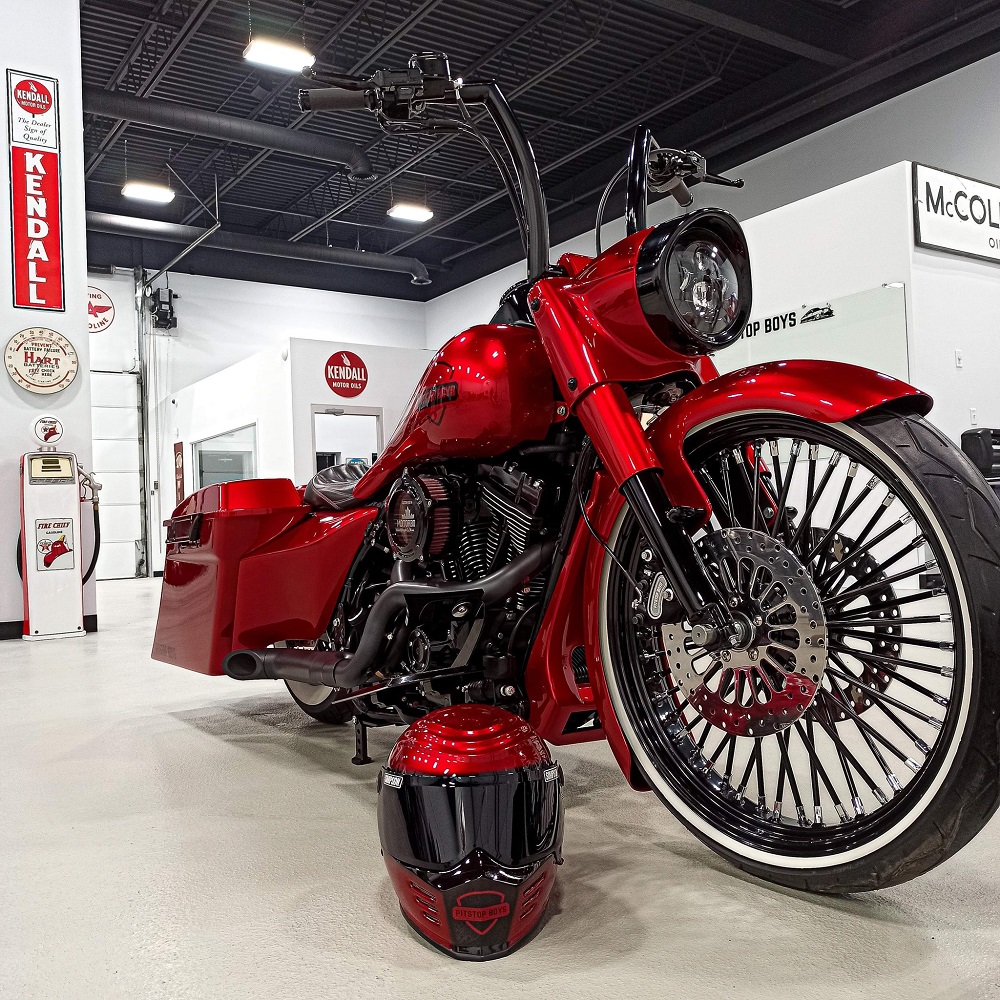 bagger motorcycle