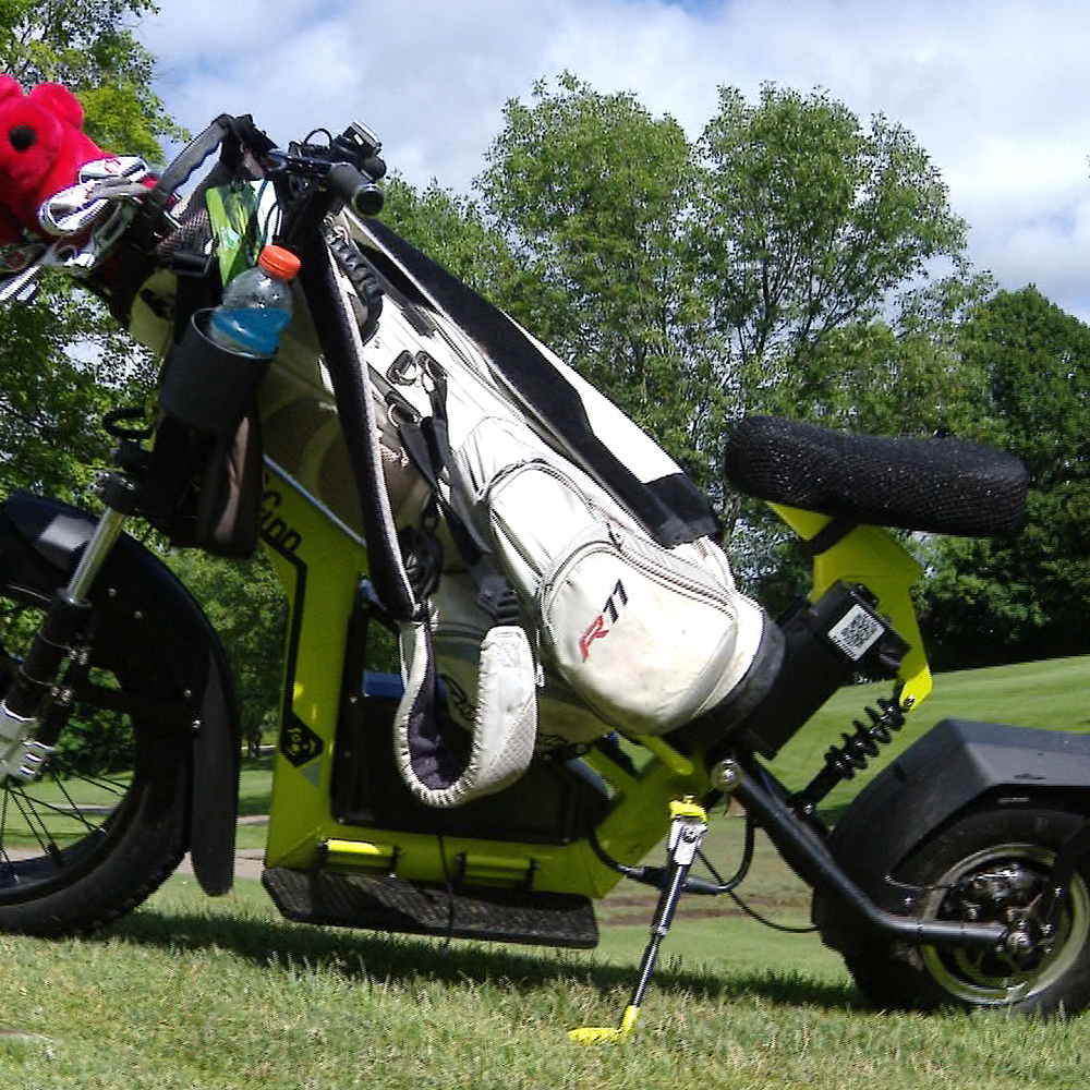 motorcycle golf cart
