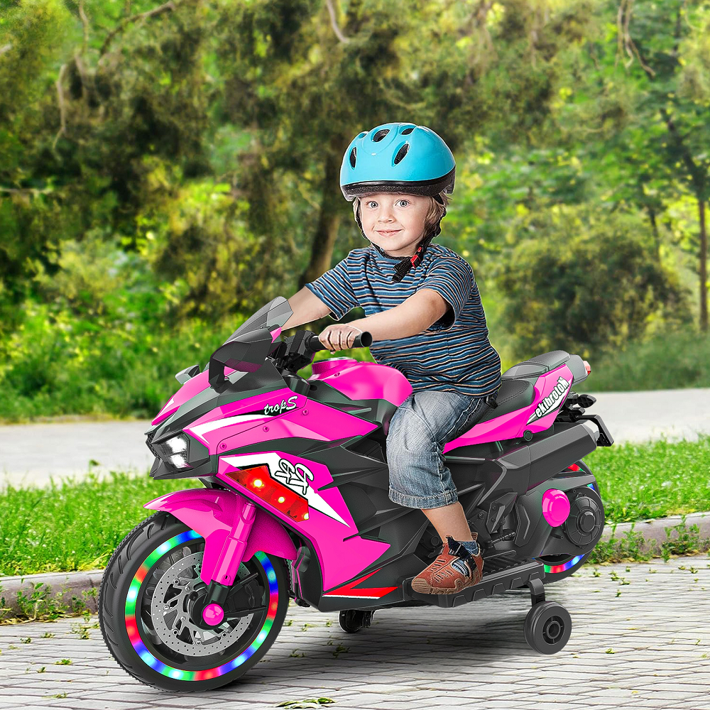 purple motorcycle