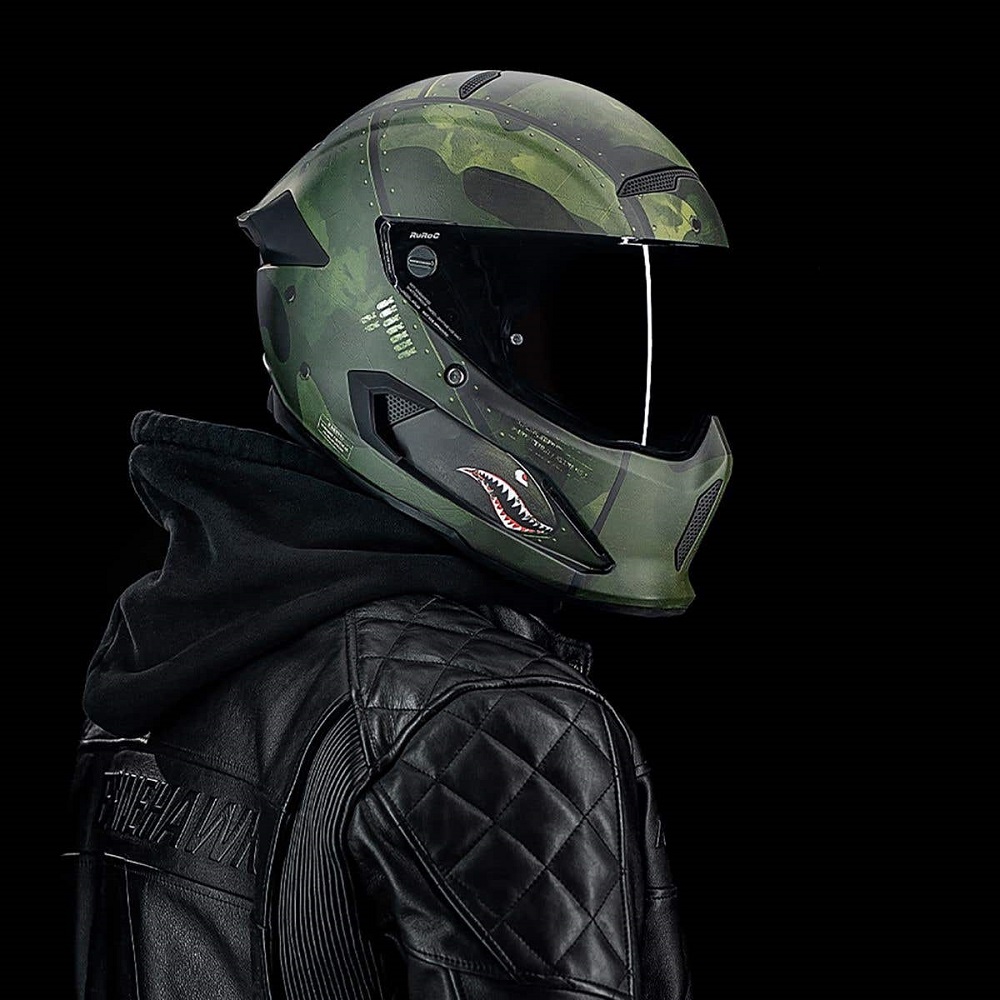 full face motorcycle helmet