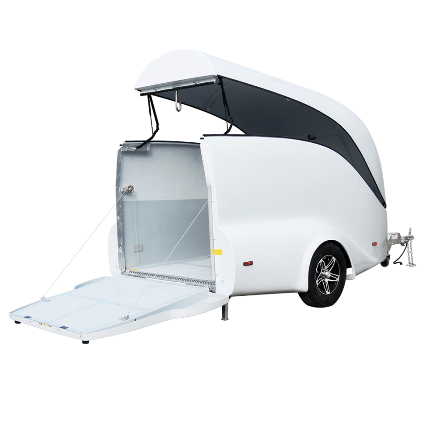 enclosed motorcycle trailer