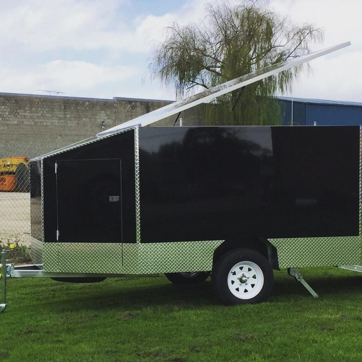 enclosed motorcycle trailer