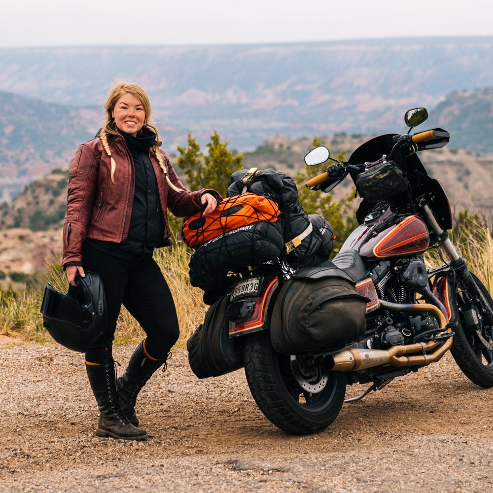 touring motorcycle