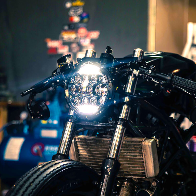 motorcycle headlight
