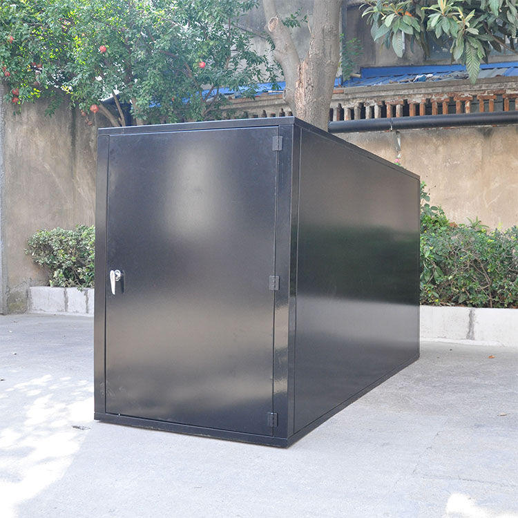 motorcycle storage shed