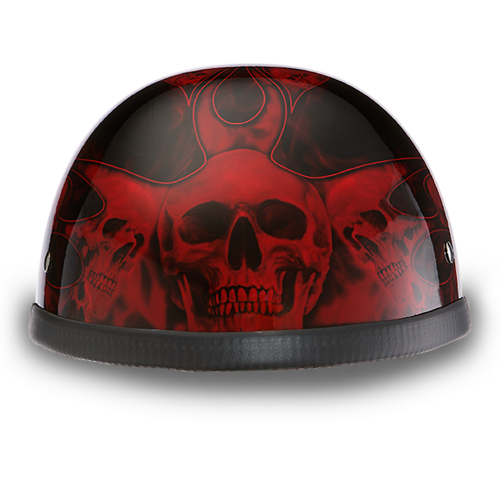 skull motorcycle helmet
