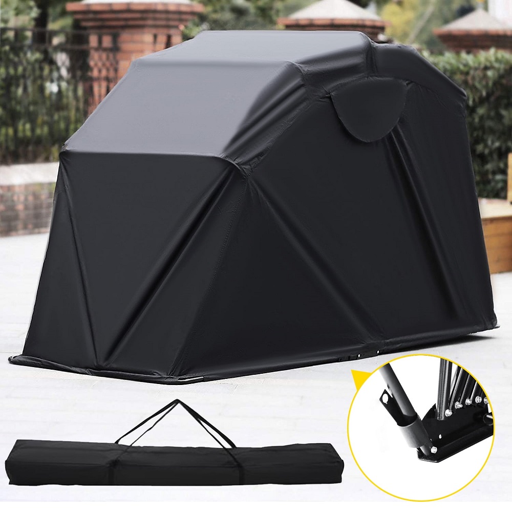 motorcycle storage shed