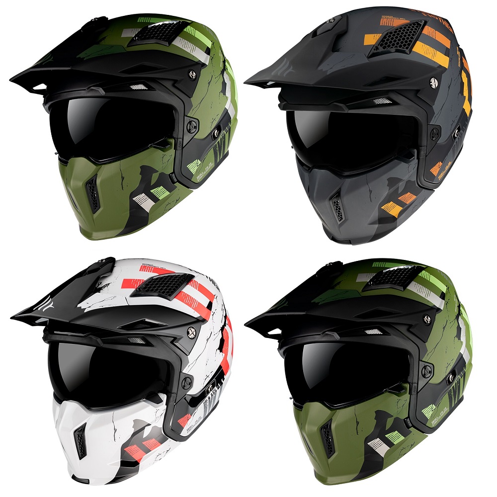 skull motorcycle helmet