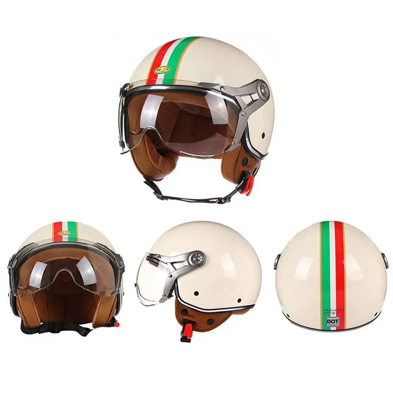 retro motorcycle helmets