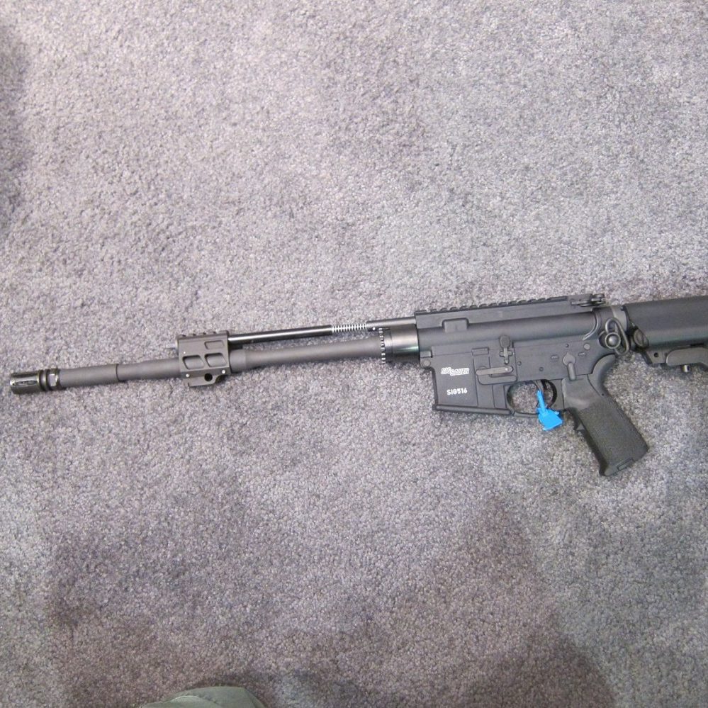 short stroke gas piston