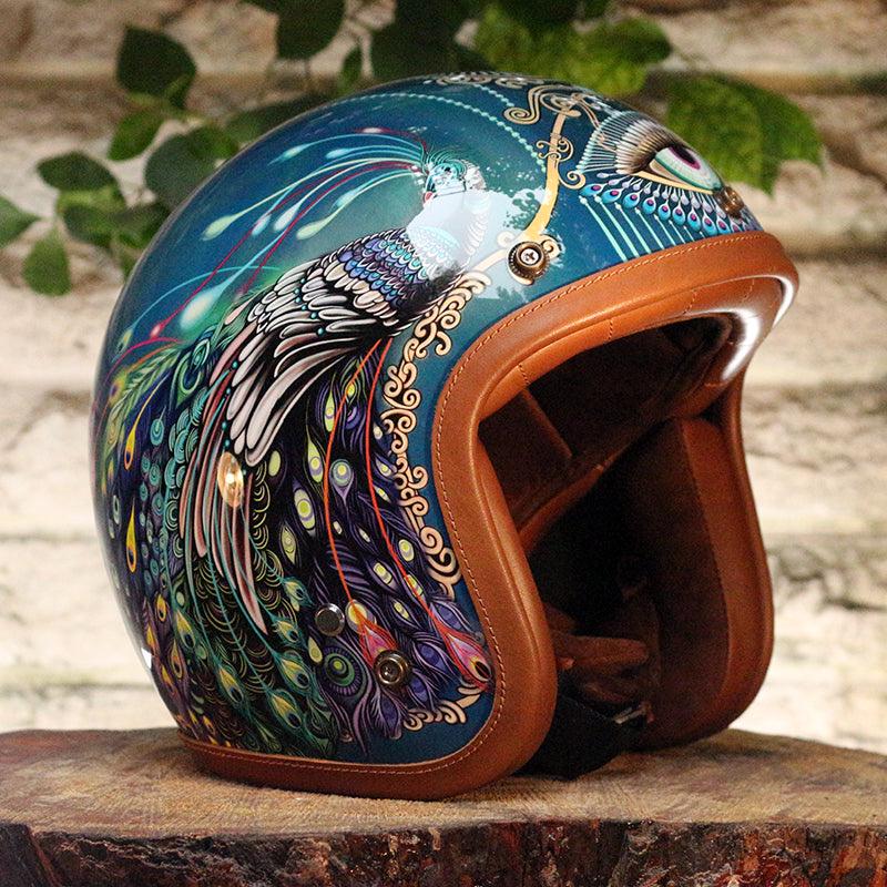 retro motorcycle helmets