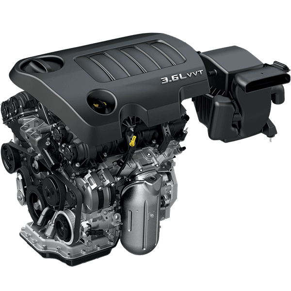 3.6-liter v6 24-valve vvt engine horsepower