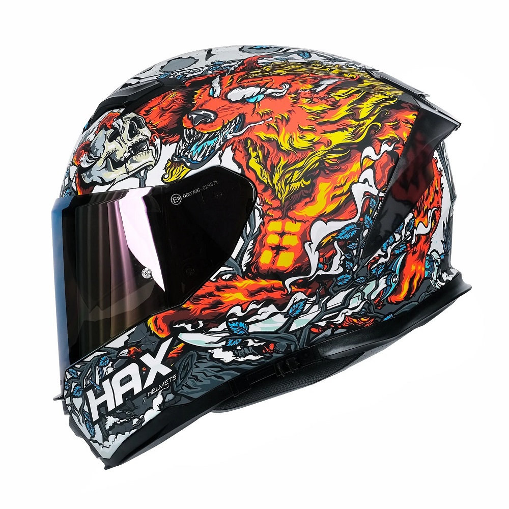 halo motorcycle helmet