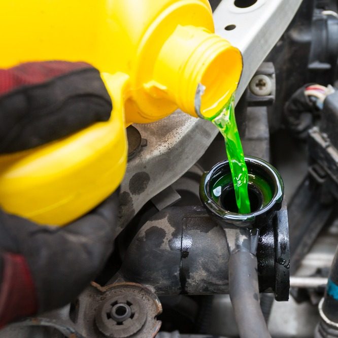 coolant leak