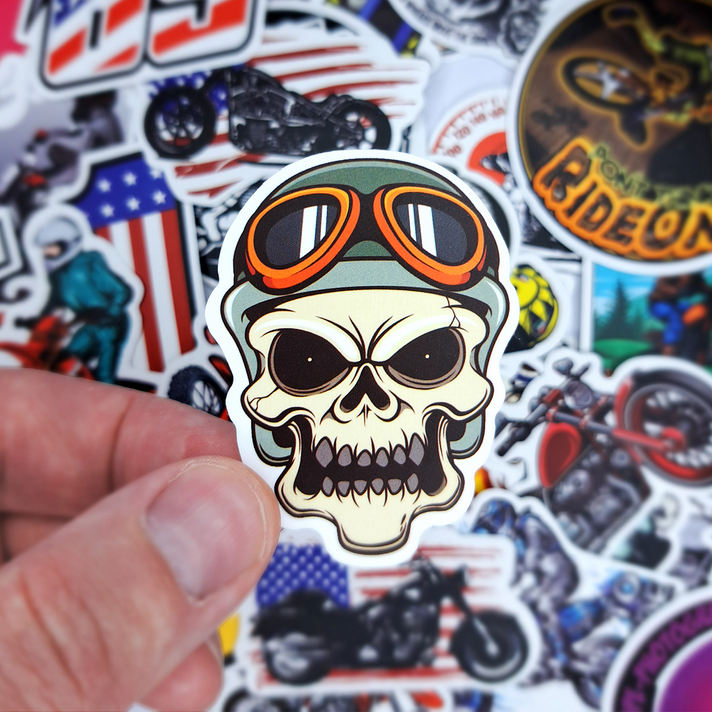 motorcycle stickers