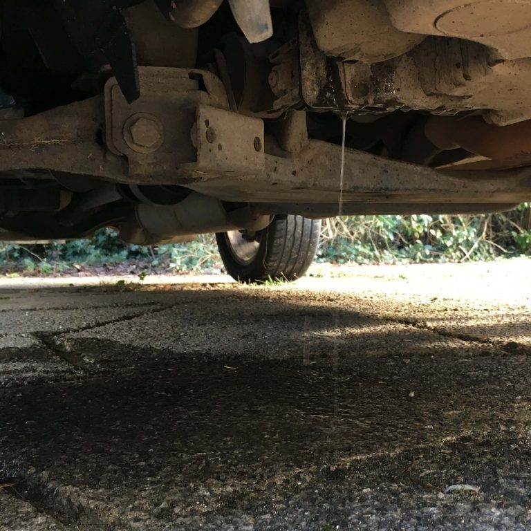 coolant leak
