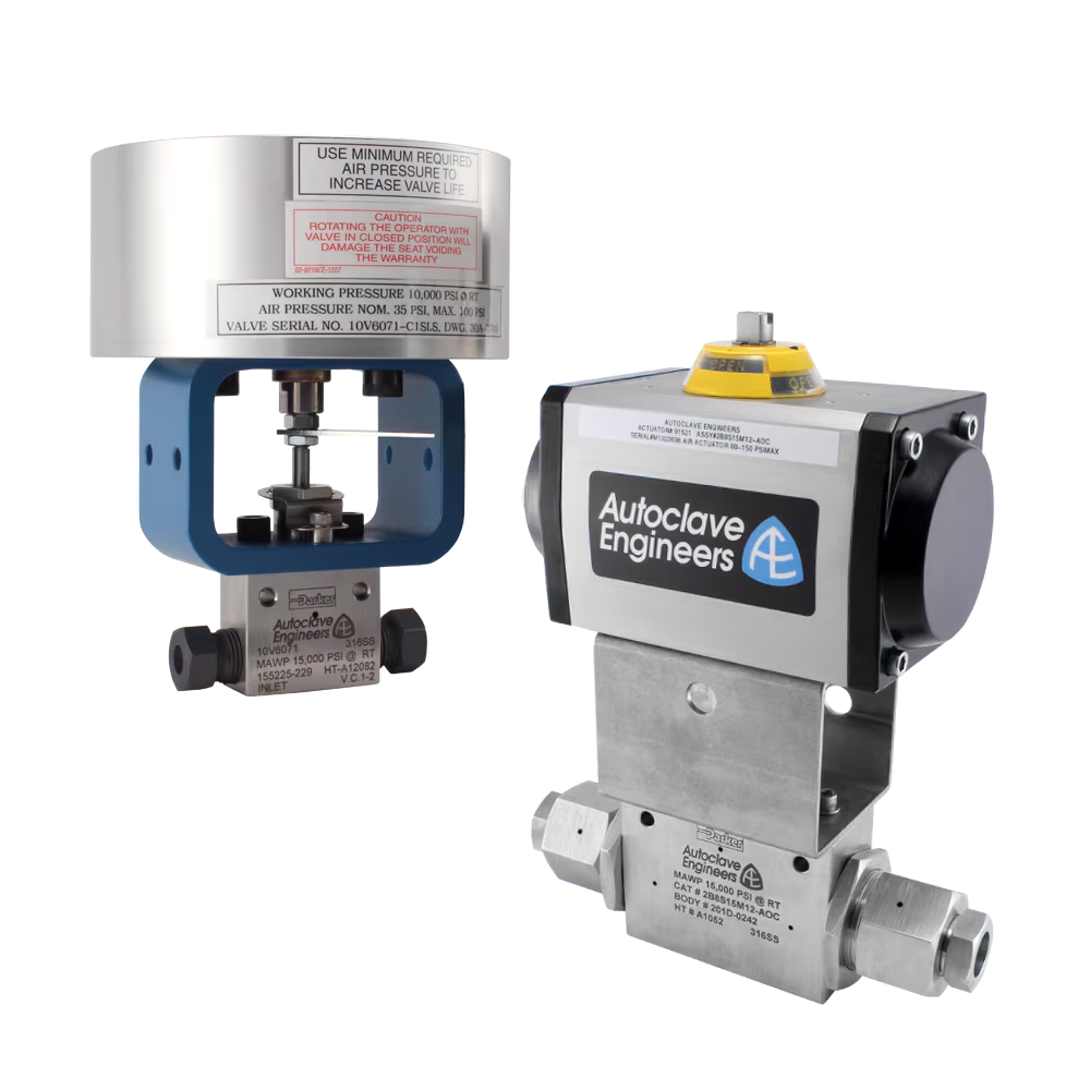 pneumatic piston actuator