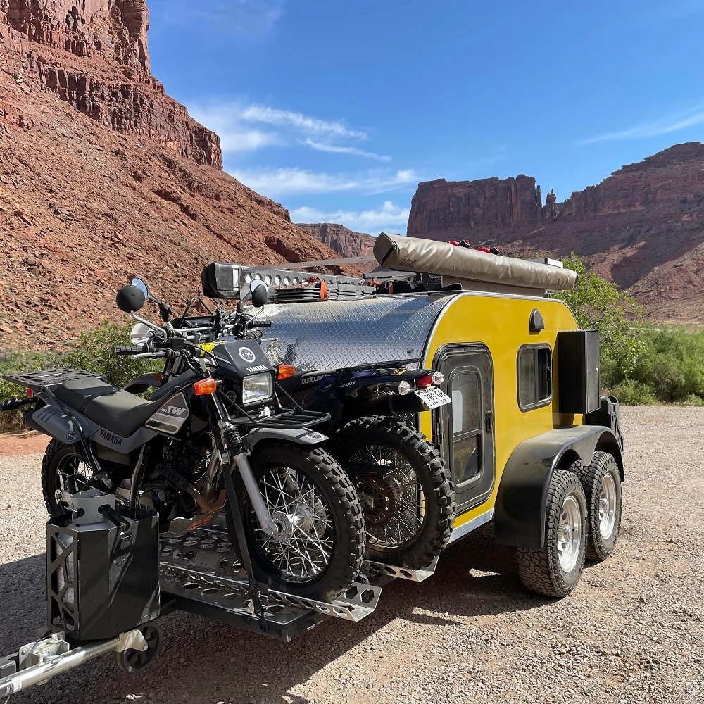 motorcycle campers