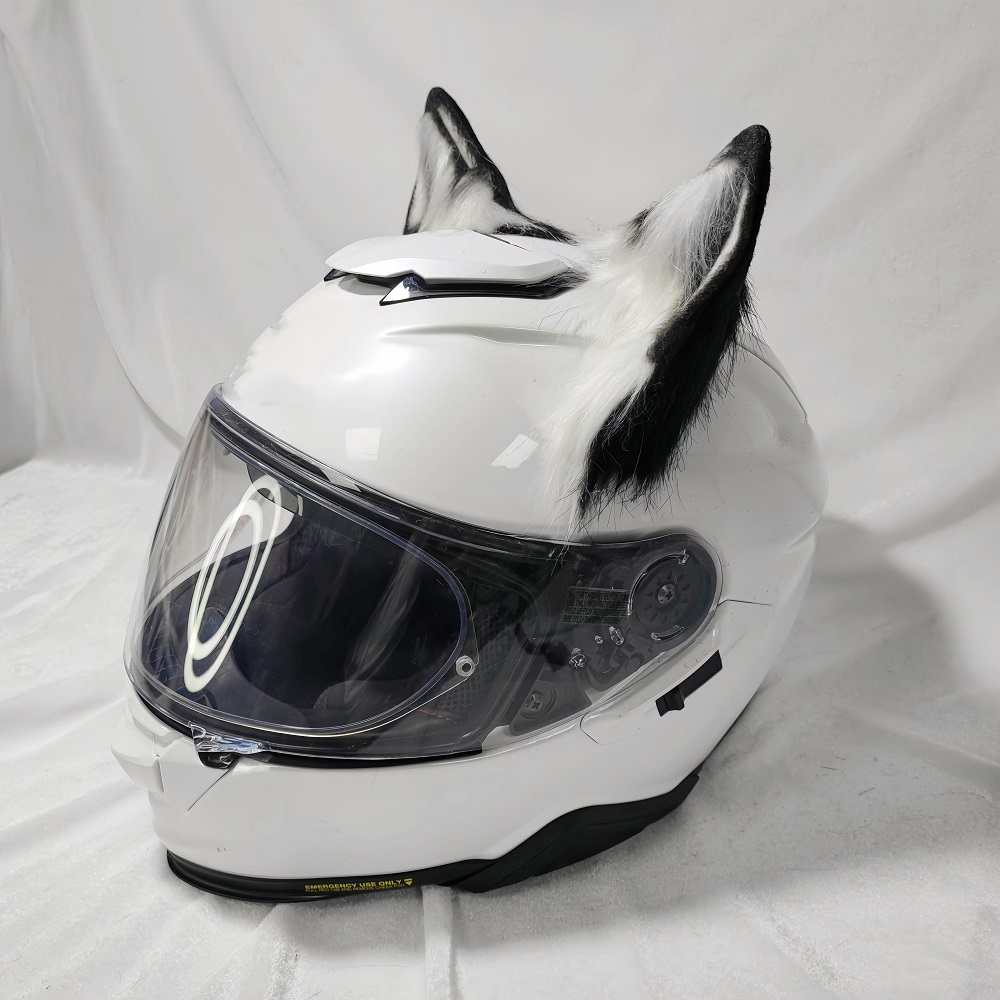 cat ear motorcycle helmet