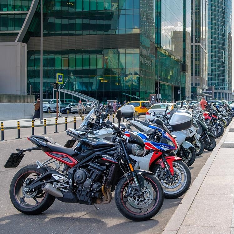 motorcycle parking