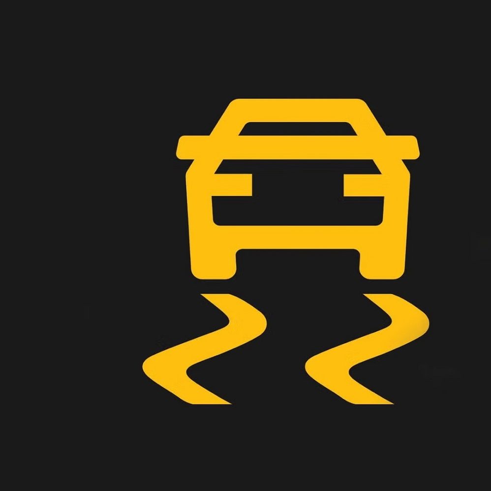 yellow car warning lights
