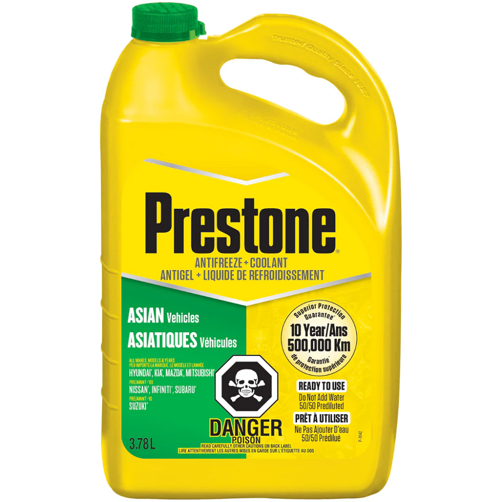 prestone coolant