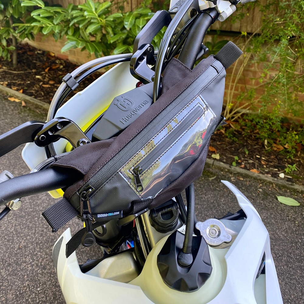 motorcycle handlebar bag