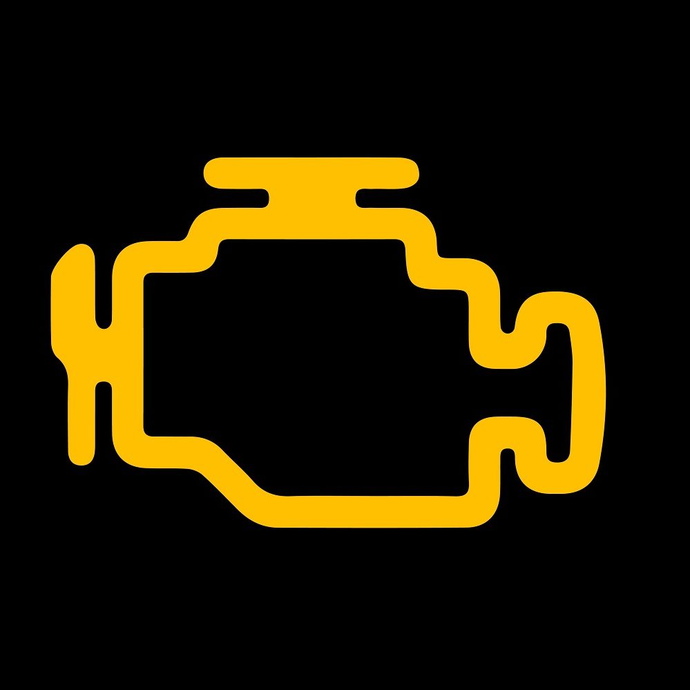yellow car warning lights