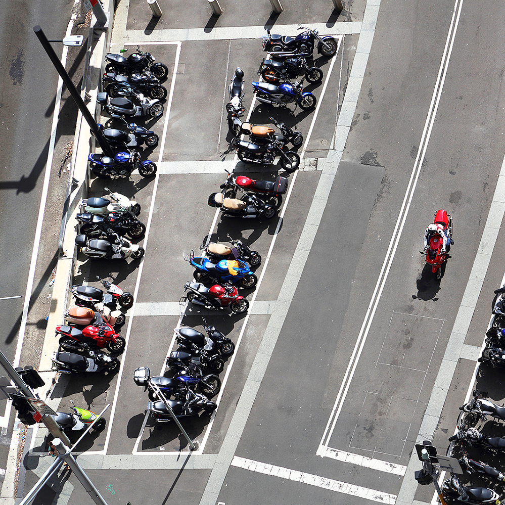 motorcycle parking