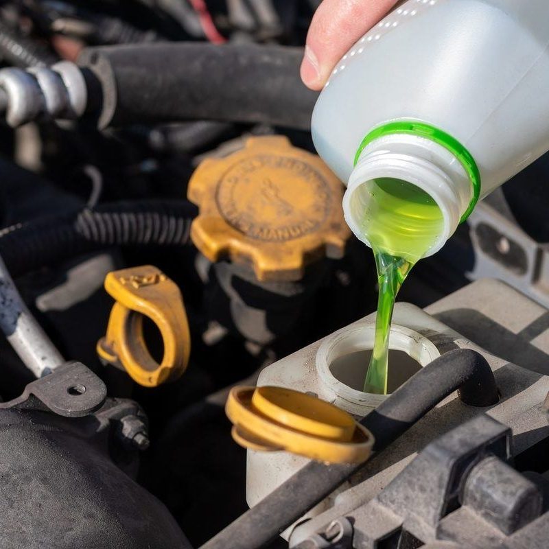 coolant in car
