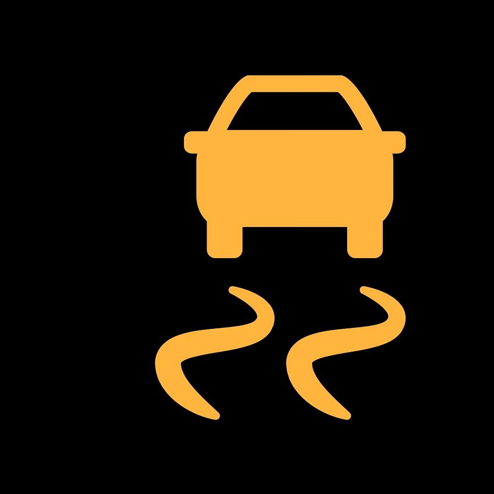 yellow car warning lights