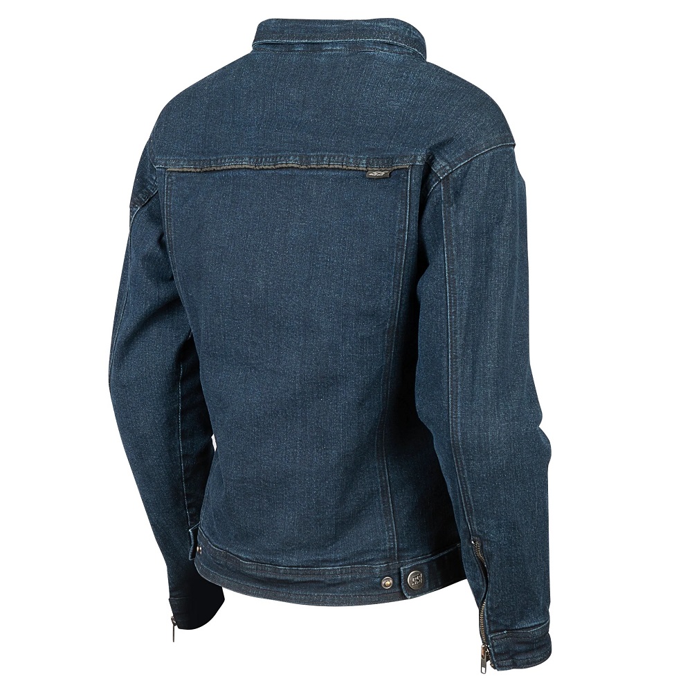 denim motorcycle jacket