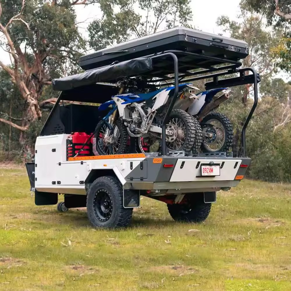 motorcycle camper trailer